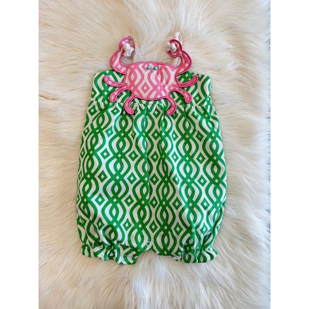 Mudpie 9-12m crab‎ one piece EUC